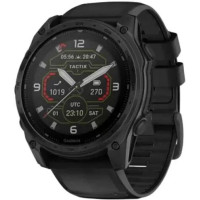 Умные часы Garmin Tactix 8 Solar 51 мм (с черным силиконовым ремешком)