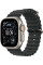 Умные часы Apple Watch Ultra 3 LTE 49 мм (титановый корпус, природный/черный, ремешок из эластомера)