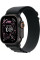 Умные часы Apple Watch Ultra 3 LTE 49 мм (титановый корпус, титановый/черный, текстильный ремешок размера L)