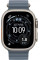 Умные часы Apple Watch Ultra 3 LTE 49 мм (титановый корпус, природный/синий, ремешок из эластомера)