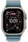 Умные часы Apple Watch Ultra 3 LTE 49 мм (титановый корпус, природный/голубой, текстильный ремешок размера S)
