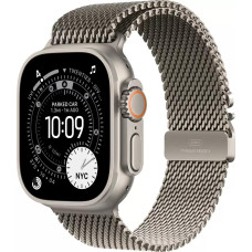 Умные часы Apple Watch Ultra 3 LTE 49 мм (титановый корпус, природный/природный, миланская петля M)