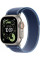 Умные часы Apple Watch Ultra 3 LTE 49 мм (титановый корпус, природный/синий, нейлоновый ремешок размера M/L)