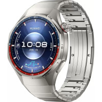 Умные часы Huawei Watch GT 6 Pro 46 мм (серебристый, с серебристым браслетом, международная версия)