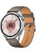 Умные часы Huawei Watch GT 6 46 мм (серебристый, с коричневым кожаным ремешком)