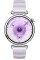 Умные часы Huawei Watch GT 6 41 мм (серебристый, с сиреневым силиконовым ремешком)