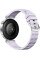 Умные часы Huawei Watch GT 6 41 мм (серебристый, с сиреневым силиконовым ремешком)