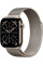 Умные часы Apple Watch Series 11 LTE 42 мм (титановый корпус, золотистый/природный, миланская петля)