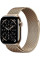 Умные часы Apple Watch Series 11 LTE 42 мм (титановый корпус, золотистый/золотистый, миланская петля)