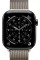 Умные часы Apple Watch Series 11 LTE 46 мм (титановый корпус, сланец/природный, миланская петля)