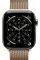 Умные часы Apple Watch Series 11 LTE 42 мм (титановый корпус, природный/золотистый, миланская петля)
