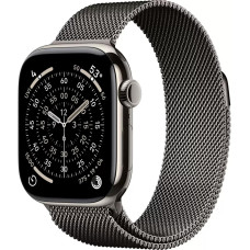 Умные часы Apple Watch Series 11 LTE 42 мм (титановый корпус, природный/сланец, миланская петля)