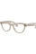 Умные очки Ray-Ban Meta Skyler RW4010 (серый глянцевый/прозрачный/синий)