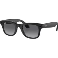 Умные очки Ray-Ban Meta Wayfarer RW4006 (черный матовый/графит)