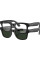 Умные очки Ray-Ban Meta Wayfarer RW4006 (черный матовый/зеленый, прозрачный)