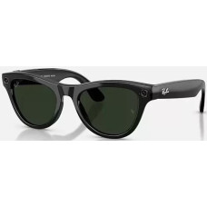 Умные очки Ray-Ban Meta Skyler (Gen 2) RW4014 (Shiny Black / Transitions Graphite Green)
