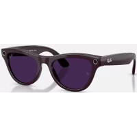 Умные очки Ray-Ban Meta Skyler (Gen 2) RW4014 (Shiny Mystic Violet / Transitions Amethyst)