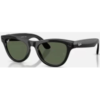 Умные очки Ray-Ban Meta Skyler (Gen 2) RW4014 (Shiny Black / G15 Green)