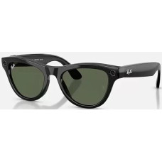 Умные очки Ray-Ban Meta Skyler (Gen 2) RW4014 (Shiny Black / G15 Green)
