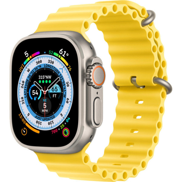 Смарт-часы Apple Watch Ultra LTE 49 мм (титановый корпус, ремешок из эластомера)