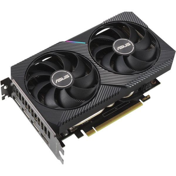 Видеокарта ASUS Dual GeForce RTX 3060 Ti V2 Mini OC Edition 8GB GDDR6