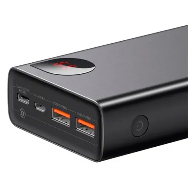 Портативное зарядное устройство Baseus Adaman Metal Digital Display 20000mAh