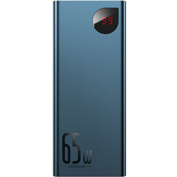 Портативное зарядное устройство Baseus Adaman Metal Digital Display 20000mAh