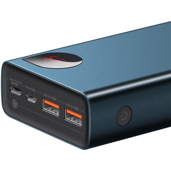 Портативное зарядное устройство Baseus Adaman Metal Digital Display 20000mAh