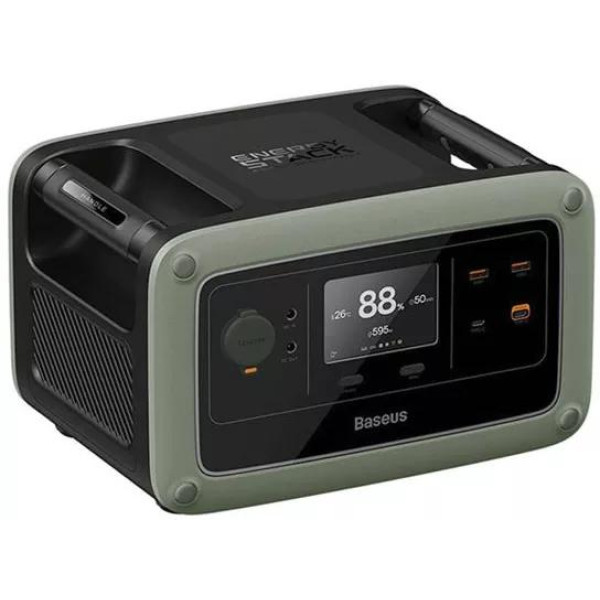 Портативная зарядная станция Baseus Outdoor energy stack digital portable energy station 600W CGNL000001