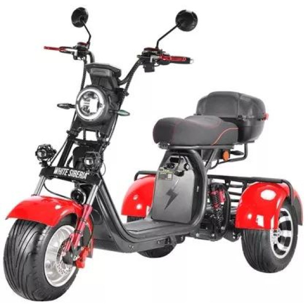 Электроскутер White Siberia CityCoco WS-Pro Trike 3000W 21Ah