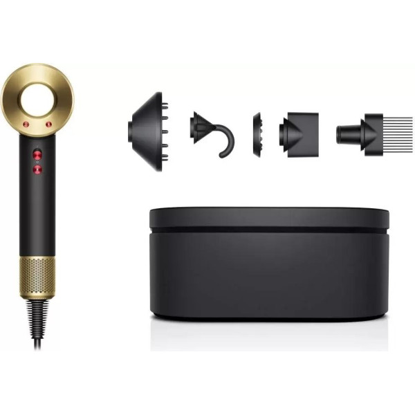 Фен Dyson HD07 Supersonic (черный оникс/золотистый) Фен Dyson HD07 Supersonic (черный оникс/золотистый)