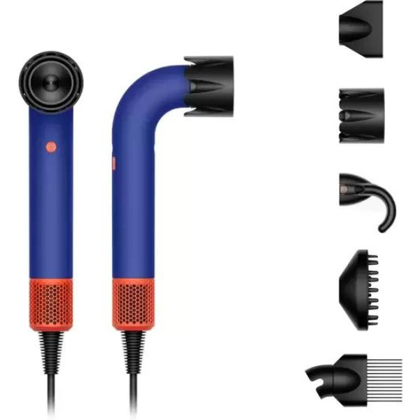 Фен Dyson Supersonic R Pro HD18 (синие румяна/топаз оранжевый)