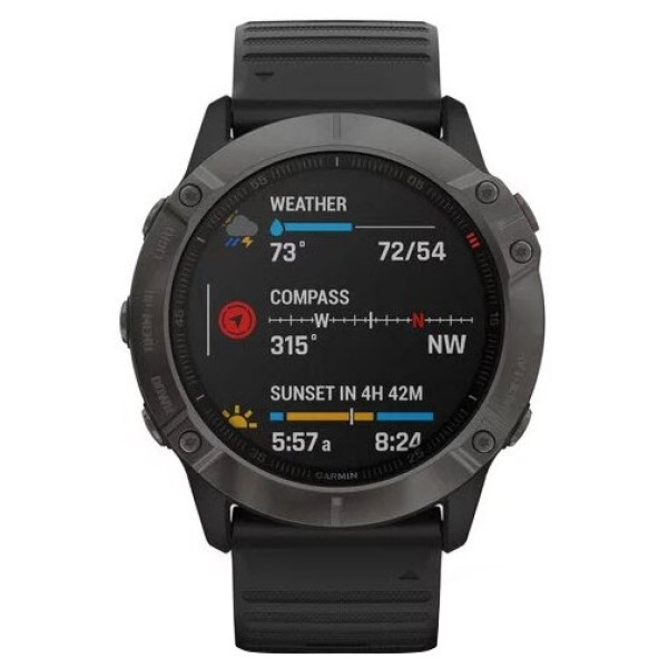 Смарт-часы Garmin Fenix 6X Sapphire 51mm (010-02157-11)