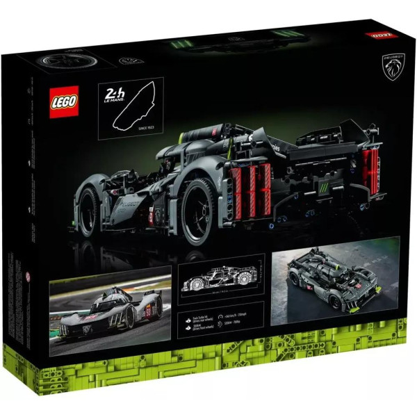 Конструктор Lego Technic PEUGEOT 9X8 24H Le Mans Hybrid Hypercar / 42156