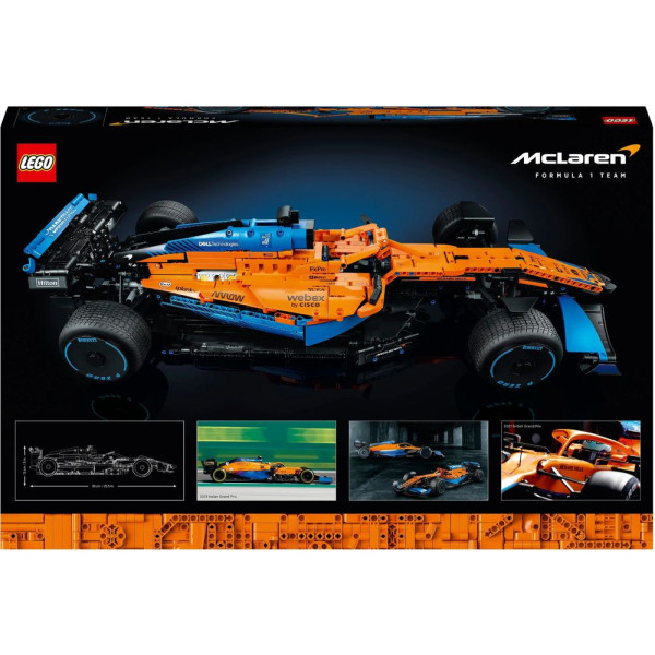Конструктор LEGO Technic 42141 Гоночный автомобиль McLaren Formula 1