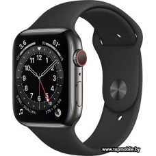 Смарт-часы Apple Watch Series 6 LTE 44mm Stainless Steel Graphite (M09H3)