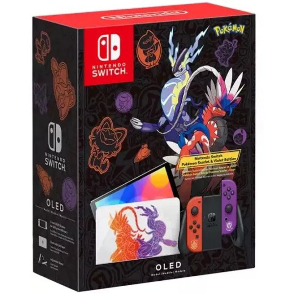 Игровая приставка Nintendo Switch OLED Pokemon Scarlet & Violet Edition