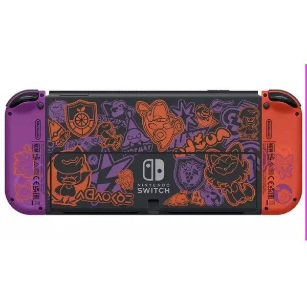 Игровая приставка Nintendo Switch OLED Pokemon Scarlet & Violet Edition
