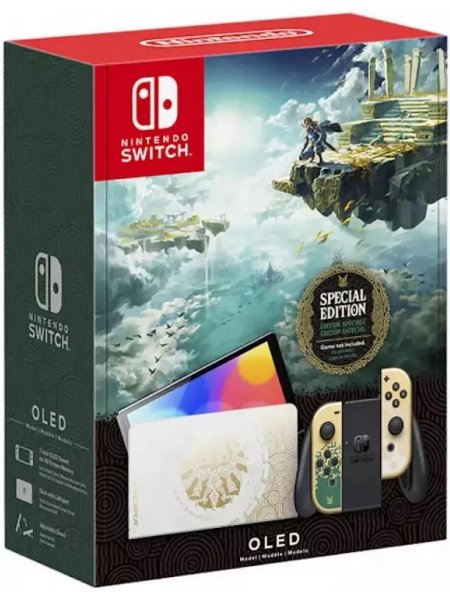 Игровая приставка Nintendo Switch OLED + The Legend of Zelda