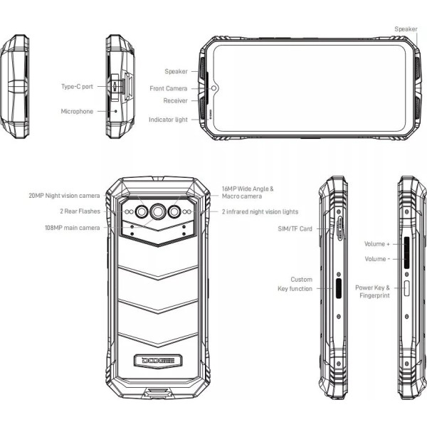 Doogee S100 Pro 12GB/256GB
