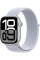 Apple Watch Series 10 42 мм (алюминиевый корпус, серебристый/голубой, нейлоновый ремешок) Apple Watch Series 10 42 мм (алюминиевый корпус, серебристый/голубой, нейлоновый ремешок)