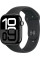 Умные часы Apple Watch Series 10 46 мм (алюминиевый корпус, черный/черный, спортивный силиконовый ремешок M/L)