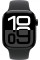 Умные часы Apple Watch Series 10 46 мм (алюминиевый корпус, черный/черный, спортивный силиконовый ремешок S/M)
