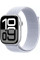 Apple Watch Series 10 46 мм (алюминиевый корпус, серебристый/голубой, нейлоновый ремешок) Apple Watch Series 10 46 мм (алюминиевый корпус, серебристый/голубой, нейлоновый ремешок)
