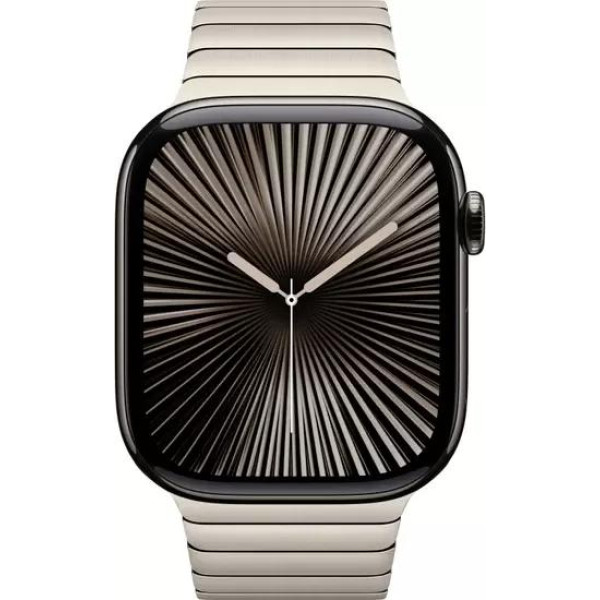 Apple Watch Series 10 LTE 46 мм (титановый корпус, черный/натуральный, стальной ремешок) Apple Watch Series 10 LTE 46 мм (титановый корпус, черный/натуральный, стальной ремешок)