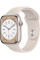 Умные часы Apple Watch Series 8 LTE 45 мм (алюминиевый корпус, звездный свет/звездный свет, спортивный силиконовый ремешок)