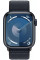 Умные часы Apple Watch Series 9 41 мм (алюминиевый корпус, полуночный/полуночный, спортивный нейлоновый ремешок)