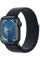 Умные часы Apple Watch Series 9 45 мм (алюминиевый корпус, полуночный/полуночный, спортивный нейлоновый ремешок)