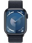 Умные часы Apple Watch Series 9 45 мм (алюминиевый корпус, полуночный/полуночный, спортивный нейлоновый ремешок)