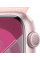 Умные часы Apple Watch Series 9 45 мм (алюминиевый корпус, розовый/розовый, спортивный нейлоновый ремешок)